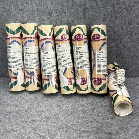 The Pillsbury Company Vintage 1999 Doughboy Wallpaper Border 6 plus Rolls - Picture 3 of 6